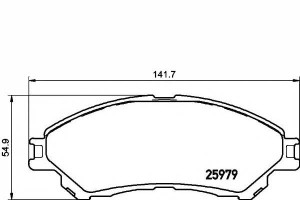 Klocki Hamulcowe Suzuki Przód Sx4 Vitara 1,6 13- T