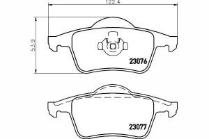 Klocki Hamulcowe Tył Volvo S60 I S80 I V70 Ii Xc70