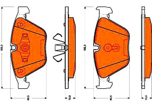 Klocki Hamulcowe Bmw Przód E90 320-325 E84 X1 07-