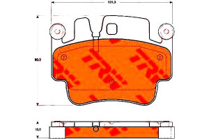 Klocki Hamulcowe Porsche Przód Tył 911 (966) 97- T