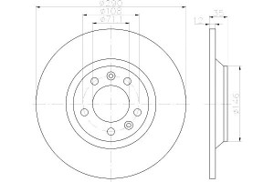 Tarcze Hamulcowe Mintex 4246p9 E169157 424972 4249