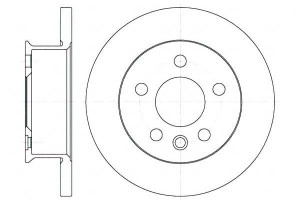 Tarcze Hamulcowe 2szt 260x16 P 5-otw Vw Transporte