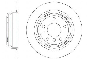 Tarcze Hamulcowe 2szt 298x10 P 5-otw Bmw 5 (e39) 9