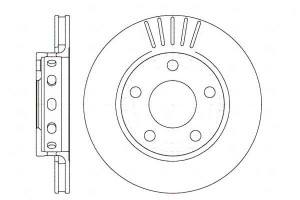 Tarcze Hamulcowe 2szt 256x22 V 5-otw Audi A4 S4 Qu