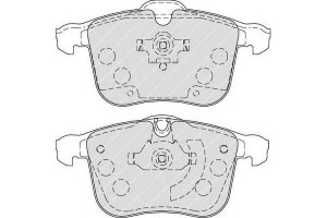 Klocki Hamulcowe (z Zamkiem) Cadillac Bls Opel Sig