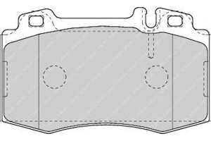 Klocki Hamulcowe Mercedes Przód W163 W220 98-05 Fe