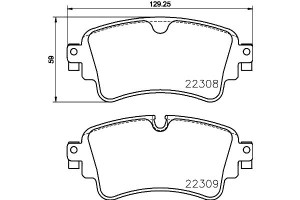 Klocki Hamulcowe Mintex 8w0698451f 8w0698451j 8w06
