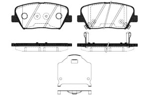 Klocki Hamulcowe Remsa 581013va50 581013va70 58101