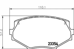 Klocki Hamulcowe Mazda Przód Mx-5 Textar