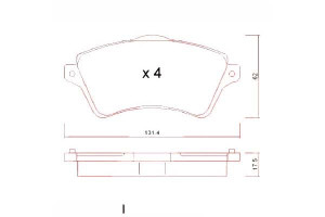 Klocki Hamulcowe Land Rover Freelander 00-07 Zimme