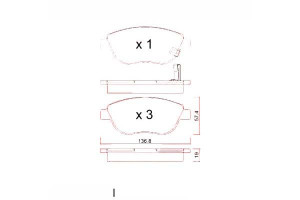Klocki Hamulcowe Opel Corsa D 06-14 1.3cdti Zimmer