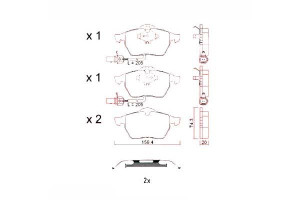 Klocki Hamulcowe Audi A6 (c5) 97-04 Zimmermann