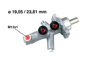 Pompa Hamulcowa Mercedes W202 C208 R170 Metelli