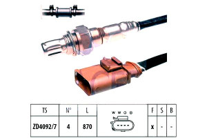 Sonda Lambda Vw Up 1,0 11- Eps