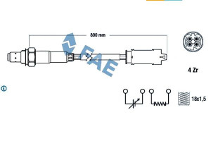 Sonda Lambda Bmw 3 (e36) 3 (e46) 7 (e38) X5 (e53)