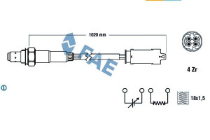 Sonda Lambda Bmw 3 (e36) 3 (e46) 5 (e39) 5 (e60) 5