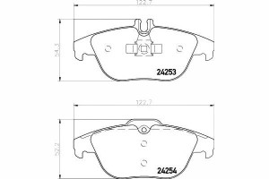 Klocki Hamulcowe Mercedes Tył W204 S204 C204 1,6-5
