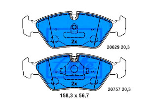Klocki Hamulcowe Bmw 3 (e30) 5 (e28) 6 (e24) Maser