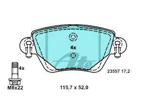 Klocki Hamulcowe Ceramiczne Ford Mondeo Iii Jaguar