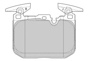 Klocki Hamulcowe Bmw 1 (f20) 1 (f21) 1 (f40) 2 (f2