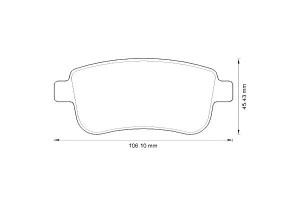 Klocki Hamulcowe Ceramiczne Renault Clio V Fluence
