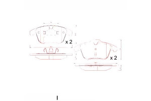 Klocki Hamulcowe Ford S-max 06- Zimmermann