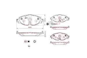 Klocki Hamulcowe Vw Golf Vii 12- Zimmermann