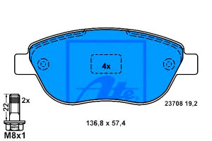 Klocki Hamulcowe Citroen Berlingo C3 I Xsara Picas