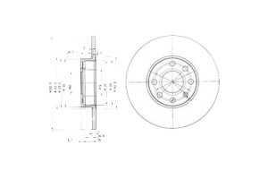 Tarcze Hamulcowe 2szt Opel Astra G 1.2 02.98-01.05