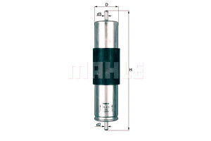 Filtr Paliwa Mahle 16126765756 Alg22292 Alg22296 4