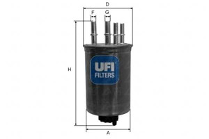 Filtr Paliwa Jaguar S-type Xf Xj Ufi Ufi