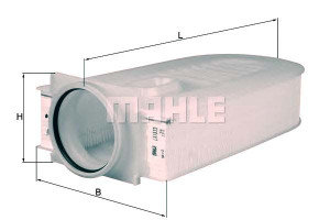 Filtr Powietrza Mahle 6510940104 F026400432 Pa7705
