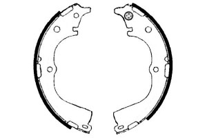 Komplet - Zestaw Szczęk Hamulcowych [brembo]