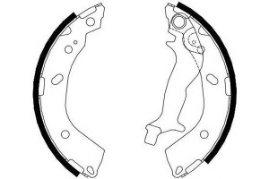 Szczęki Hamulcowe Hyundai Getz 1.1-1.6 09.02-12.10