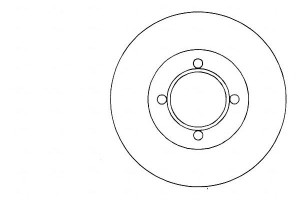 Tarcze Hamulcowe 2szt Opel Kadett B C 67-79 A.b.s.