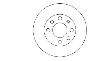 Tarcze Hamulcowe 2szt Opel Astra 91-00 Vectra -95