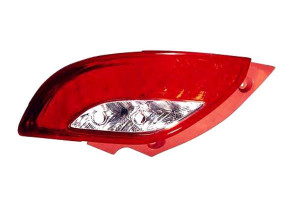 Lampa (kolor Kierunkowskazu Biały Kolor Szkła Czer