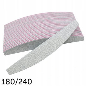 50szt PILNIK półksiężyc ZEBRA 180/240 łódka ECO