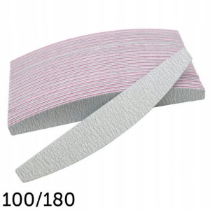 50szt PILNIK półksiężyc ZEBRA 100/180 łódka ECO
