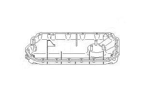 Miska Olejowa (część Dolna Aluminium) Audi A4 A6 A