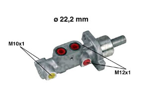 Pompa Hamulcowa Peugeot 206 00-09 (-abs) Cifam