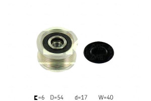 Koło Pasowe Alternatora Opel Astra J 1,4-1,6 Skf