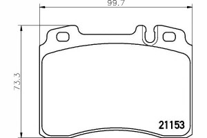 Klocki Hamulcowe Mercedes Przód W124 201 Textar