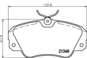 Klocki Hamulcowe Opel Przód Omega A B Textar