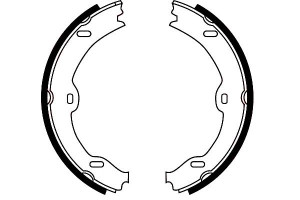 Szczęki Hamulcowe Mercedes W211 W221 R230 02-13 Tr