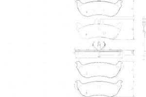 Klocki Hamulcowe Mercedes W163 Ml230-ml430 98-00 T
