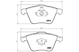 Klocki Hamulcowe Opel Vectra C 05-08 2.8 V6 Turbo