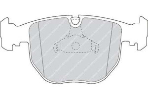 Klocki Hamulcowe Bmw Przód E39 11 95- Ferodo