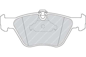 Klocki Hamulcowe Bmw Przód E39 2,0-3,5 95-03 Ferod