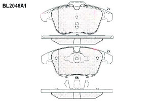 Klocki Hamulcowe Ford Galaxy S-max Volvo S80 V70 2